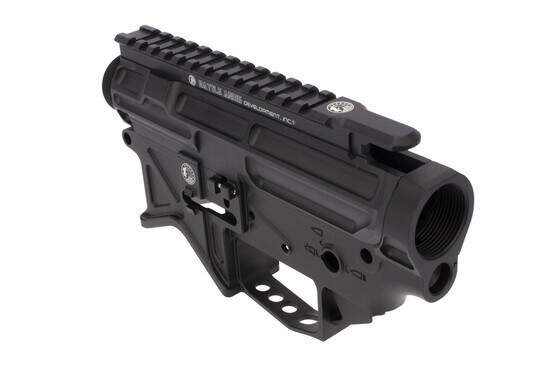 The Battle Arms Development AR15 billet receiver set is extremely lightweight with multiple weight reducing cuts